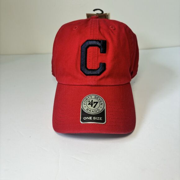 Cleveland Guardians MLB New Era Team Classic ALT 39THIRTY Flex Hat Cap Red NWT - Picture 1 of 10
